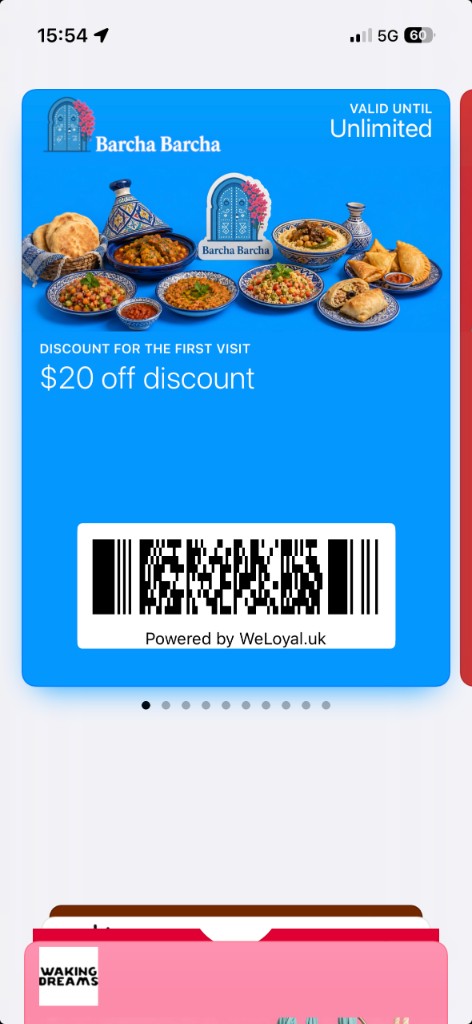 Coupon card