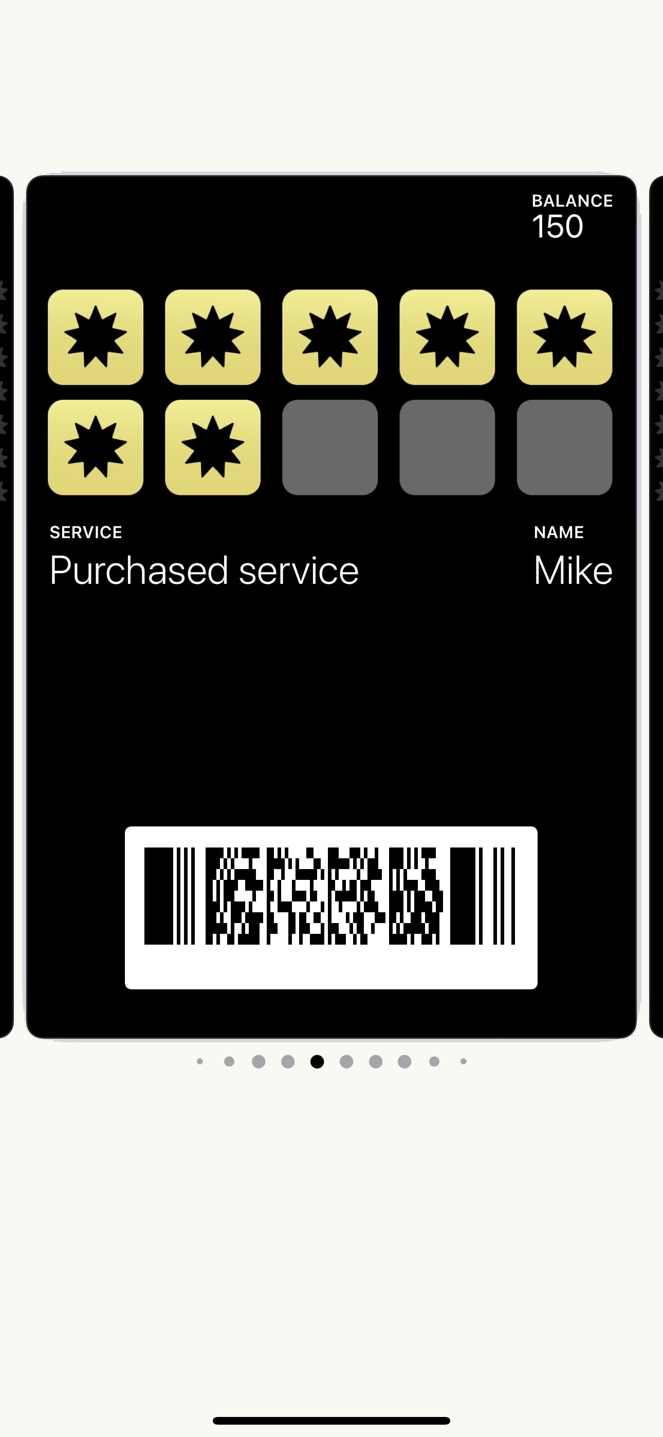 Multipass card